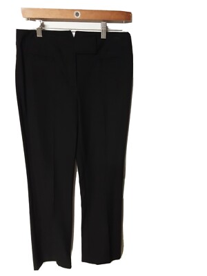 BCBG MAXAZRIA Women's Classic Fit Dress Pants Black Size 4 New