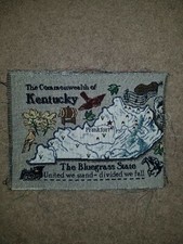 Kentucky State Wandteppich Stoff Panel