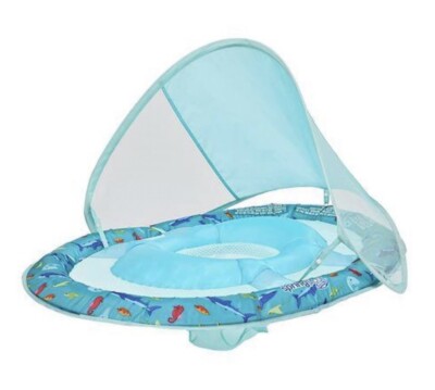 SwimWays Baby Spring Float Sun Canopy * Swim Step 1 for 9-24 Mths Sharks