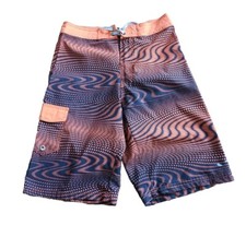Puma Surf Board Swimming Shorts Trunks Boy's Size XL 18-20 Black/Orange
