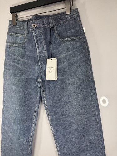 BOTTEGA VENETA Printed Leather Straight Pants Size 10 GENUINE RRP £4390 #O6 - Picture 7 of 11