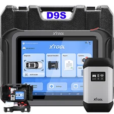 XTOOL D9S Car OBD2 Scanner Full System Diagnostic Topology Mapping Bidirectional