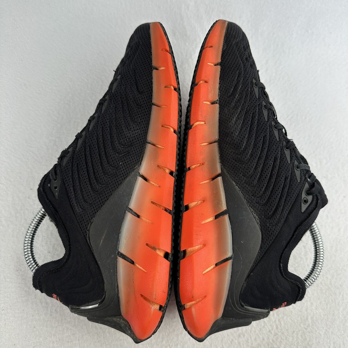Reebok Zig Kinetica Men 7.5/Women 9 Black Orange Running Reebok Zig Kinetica Men 7.5/Women 9 Black Orange Running