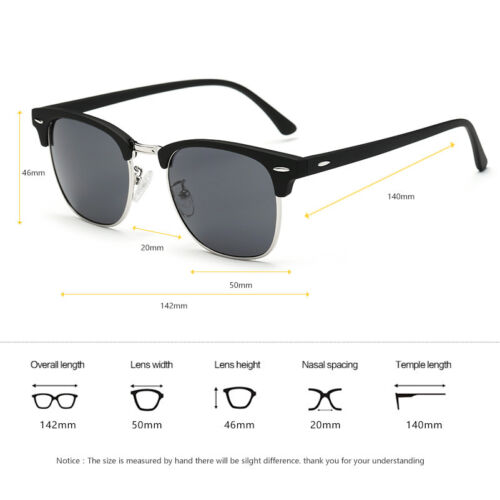 Club Master Fashion Sunglasses Polarized Mirror Lens Men,Women Free Post in Aus. - Picture 23 of 33