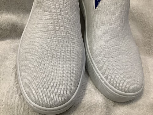 Rothy's Textile Bright White The Original Slip On Sneaker Women’s US 8 EU 38.5 - Picture 2 of 11