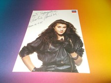 Cecilia Bartoli Opernsängerin signiert signed Autogramm auf Autogrammkarte 