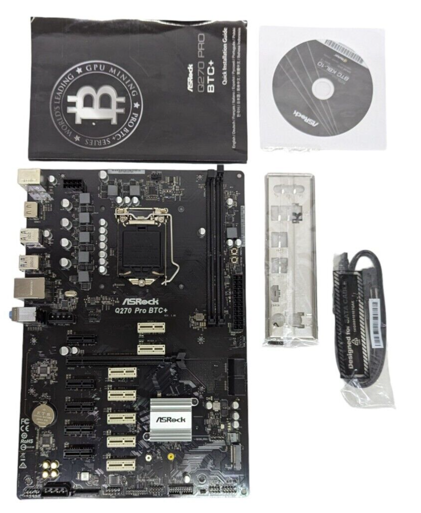 Asrock X370 Pro Btc+ Best Am4 Mining Motherboard Asrock X370 BTC マザーボード  Amazon ASRock AMD X370