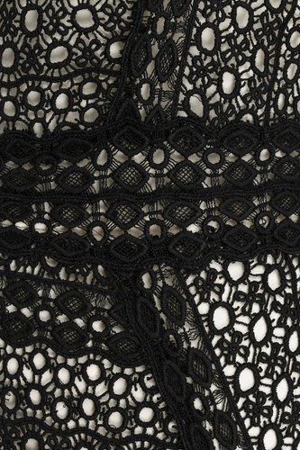 Vestido Laurel de encaje, en negro, talla 40 - Imagen 8 de 8