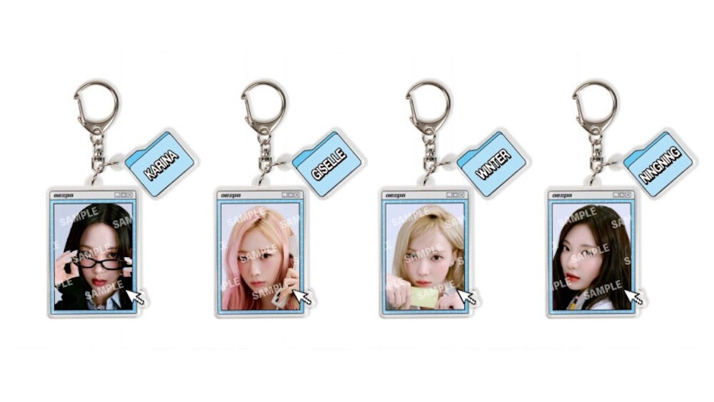 aespa POP UP Shibuya 109 Winter Sale 2025 Official Acrylic aespa POP UP Shibuya 109 Winter Sale 2025 Official Acrylic