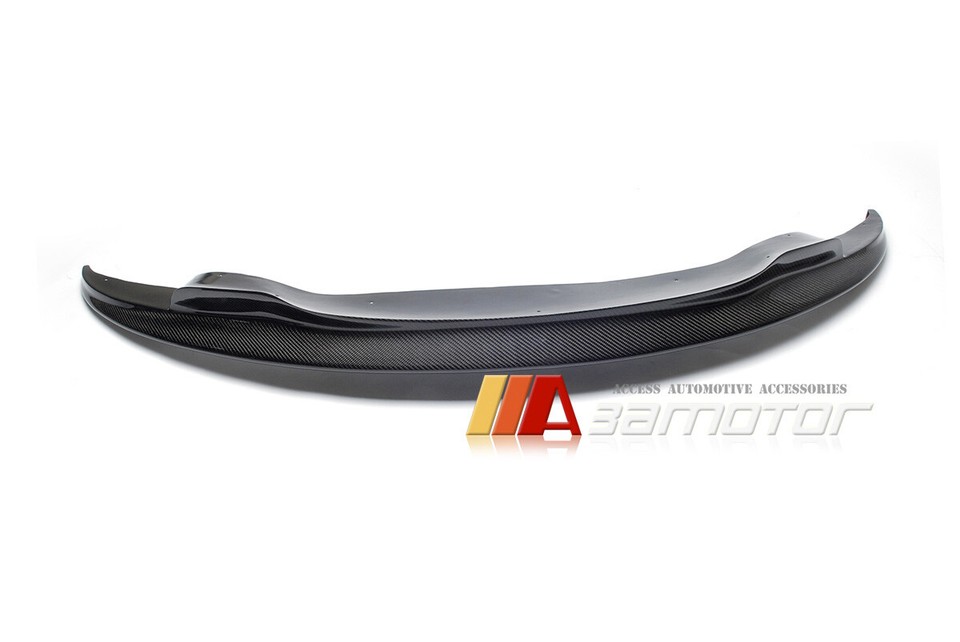 Fits 08-13 BMW E90 E92 E93 M3 Only C Style Front Bumper Lip Spoiler Splitter PU