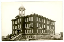École des Frères du Sacré-Cœur RIMOUSKI Quebec Canada 1924-49 RPPC