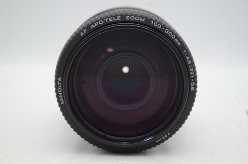 MINOLTA AF APO TELE ZOOM 100-300mm F4.5-5.6 Lens Sony Minolta Alpha #250623o - Picture 4 of 11