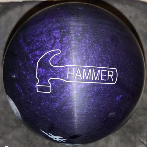 HAMMER PURPLE HAMMER URETHANE (USED) BOWLING BALL 14LBS eBay
