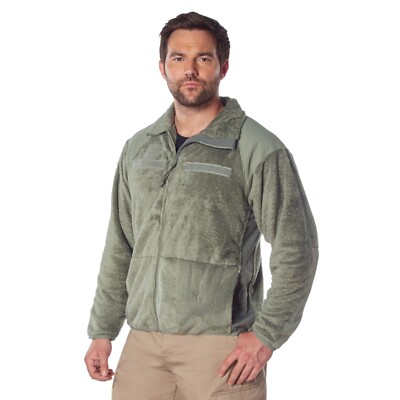 NEW Foliage Green - Rothco Generation III Level 3 ECWCS Fleece Jacket - Size L