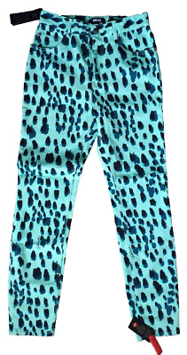 Just Cavalli Jeans Animalprint Made in Italy Stretch High Waist Gr. 28 (W @27'')