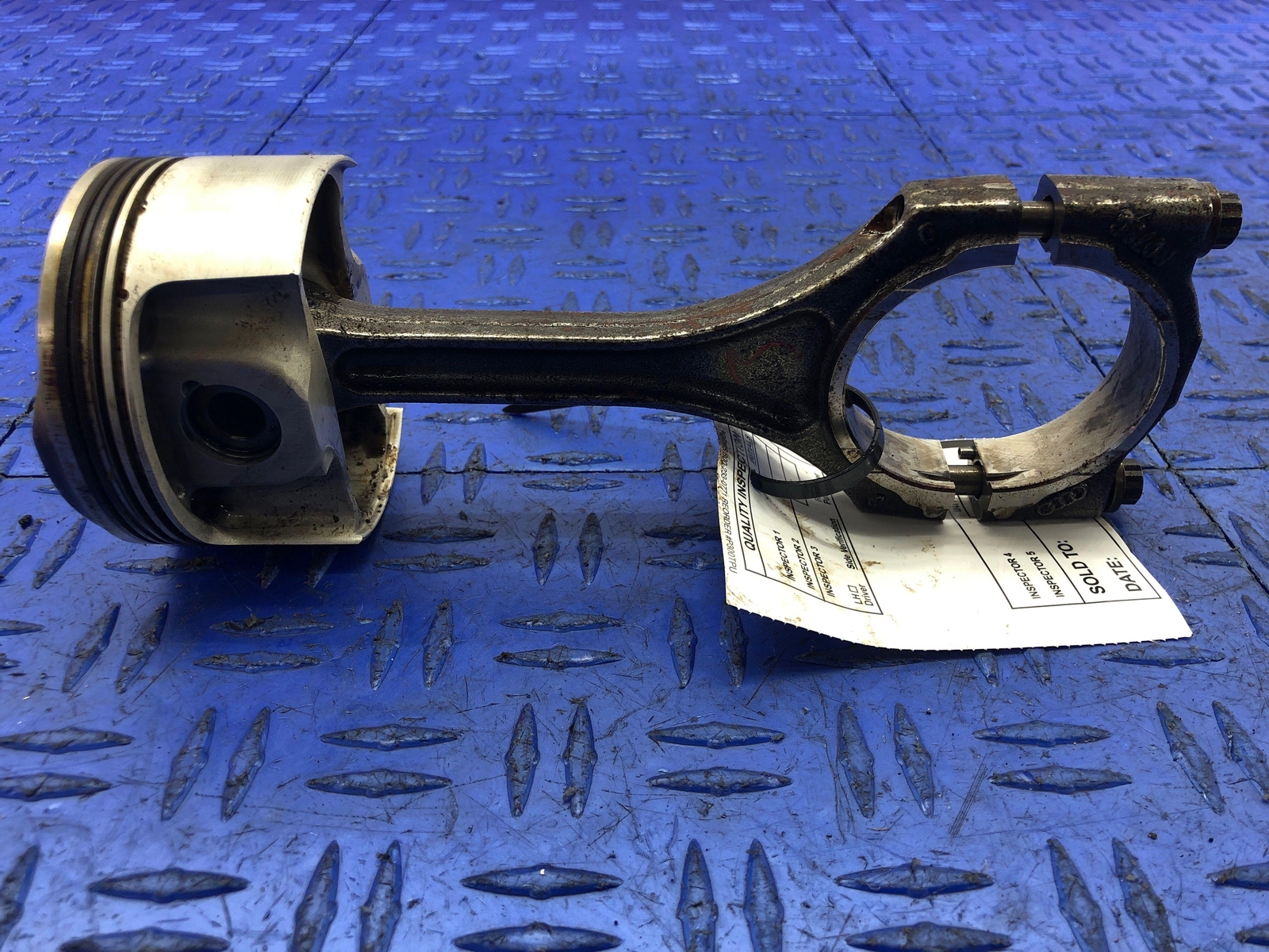 2011-2015 AUDI R8 4.2L ENGINE PISTON W/CONNECTING ROD 079107066CT OEM