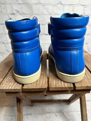 SAINT LAURENT PARIS/プチカバス Saint Laurent Paris // Leather Studded Slip On Sneakers // Black