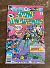 Superboy Starring The Legion of Super-Heroes 219 DC 1976 FN/FN