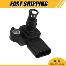 Intake Manifold Pressure MAP Sensor Single Custom for GMC Sierra 2500HD 17-22