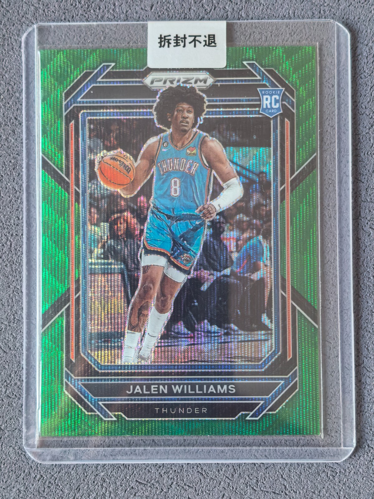 2022-23 Panini Prizm Jalen Williams Green Wave Rookie RC #246
