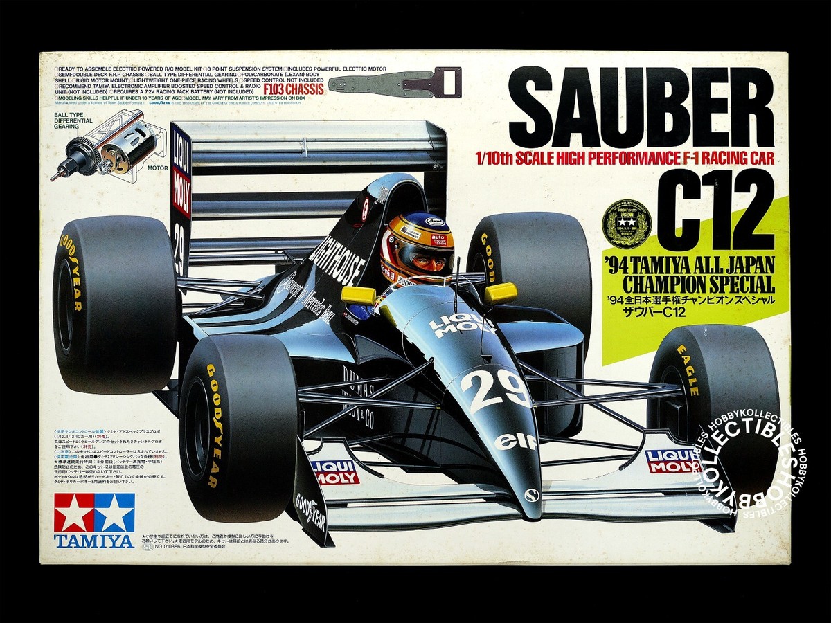 お買い得商店街 Tamiya Vintage F1 Chassis F103 #49592 C12 Sauber RC 1/10 田宮模型