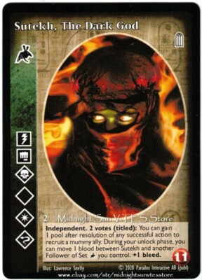 Sutekh, The Dark God Followers of Set V:TES VTES Vampire CCG