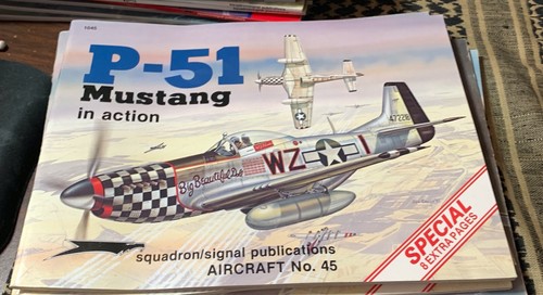 P-51 MUSTANG F-82 IN ACTION SQUADRON/SIGNAL #45 GREAT REFERENCE