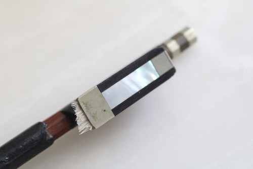 Vintage Marked A. SCHROETTER GERMANY Violin Bow for Repair - Picture 12 of 14