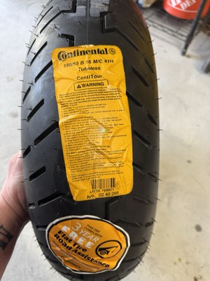Continental ContiTour 180/65B16 81H Rear Tire DOT 1321 0306-0587