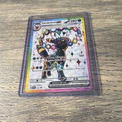 2025 Pokemon Umbreon ex SVP 176 Promo Prismatic Evolutions Full Art Holo NM