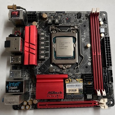 ASROCK Fatal1ty Z170 Gaming-ITX includes Intel i5 6600K