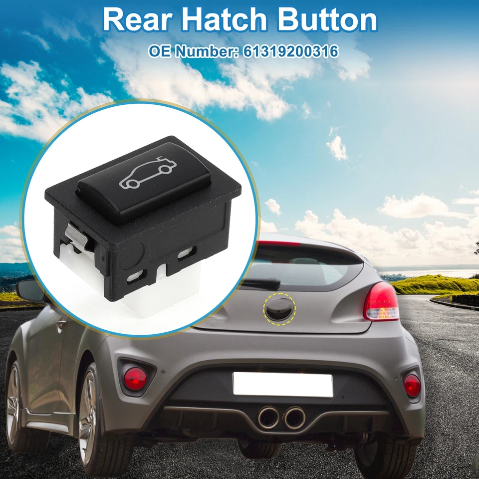 Trunk Release Switch No.61319200316 for BMW 1 Series M 2011 for BMW 128i 135i - Imagem 2 de 4