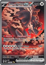 Bloodmoon Ursaluna ex - 168/131 - Pokemon Prismatic Evolutions Special Rare NM on eBay