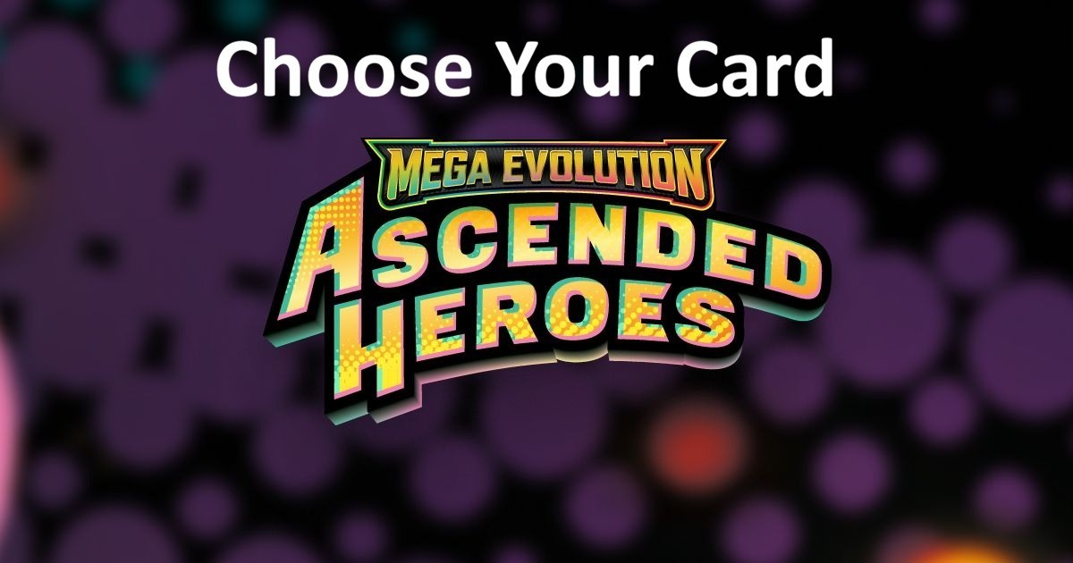 Choose Your Ascended Heroes Pokémon Cards, EX , Ultra Rare, Full Art, English