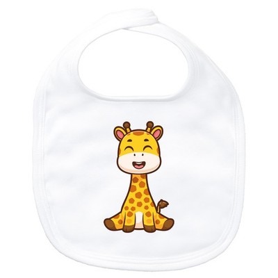 Baby Lätzchen Giraffe Comic Geschenkidee Giraffe Geschenk Präsent Mitbringsel So