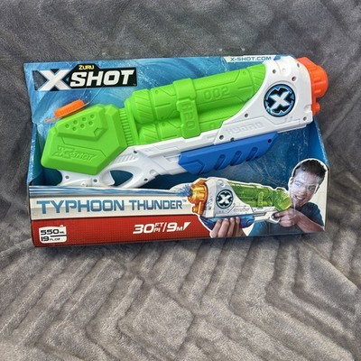 Zuru X Shot Typhoon Thunder Water Blaster Gun 550 Ml Ages 5+ Brand New NICE 30ft