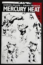 Mercury Heat #2 2015 Avatar Kieron Gillen 1:3 R I B&W Omar Francia Cover E NM