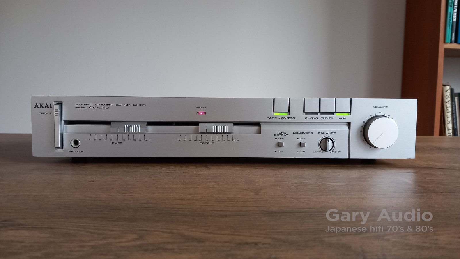 Akai AM-U110 Stereo Integrated Amplifier Japan 1982