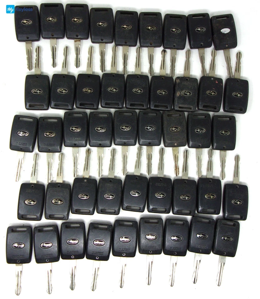 45x OEM Subaru Legacy Tribeca 06-08 Llaves de cabeza remota TORNILLOS FALTANTES CWTWBU745 Foto 2 de 2