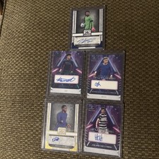 Ultimate Leaf Signature Auto Lot—5 Cards (Steffen /12, Taylor /8, OGH-/10, Etc)