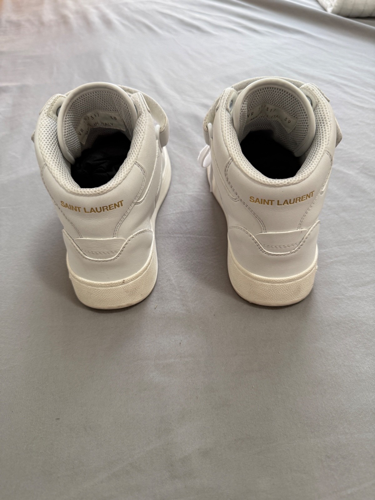 SAINT LAURENT [ Solo 1 usura!] Sneaker YSL uomo Lax Mid Top US 6