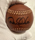 Beautiful Derek Jeter Autographed Coach Leather Baseball. (PSA) authenticated❤️