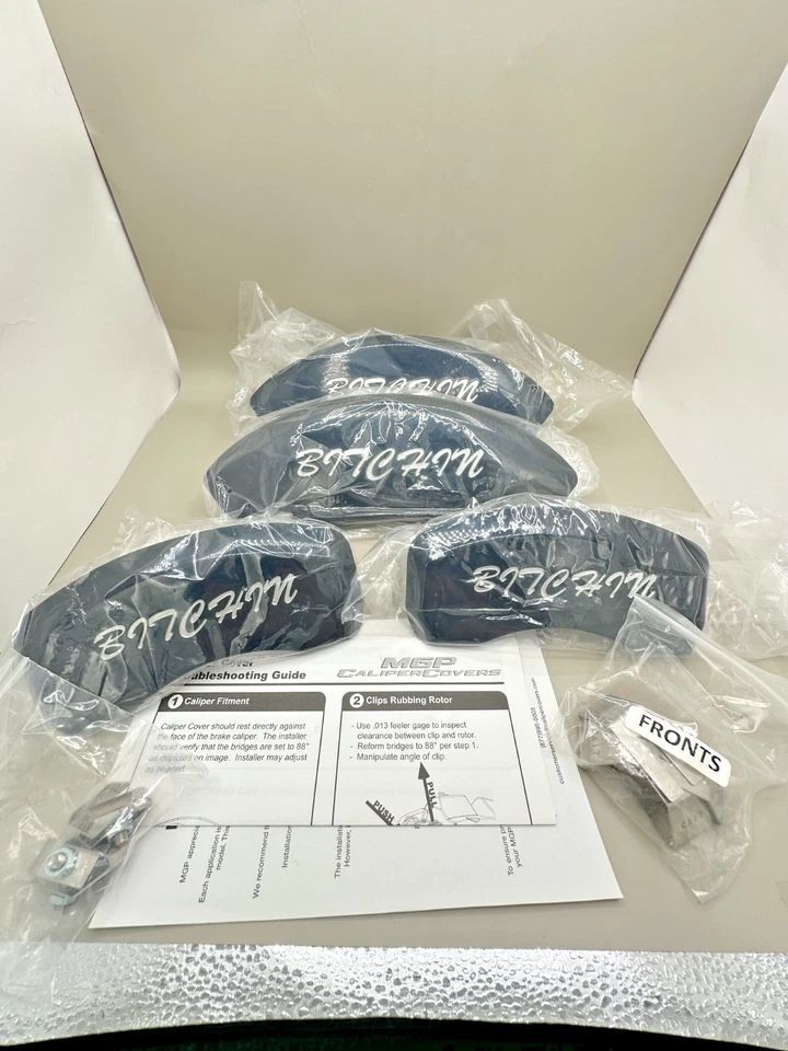 NUEVO - MGP - Cubiertas de pinza (delanteras y traseras) para Hyundai Genesis 2009-2011 - M525 Foto 4 de 4