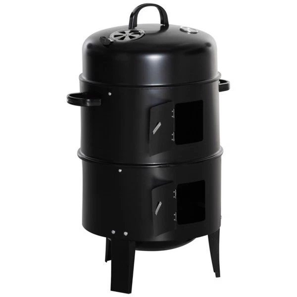 [US Stock] 3-in-1 Portable Charcoal BBQ Grill & Smoker 2-Tier Design
Opens in a new window or tab