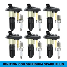 Set(6) Ignition Coils For Chevy Colorado GMC Canyon Buick Rainer UF303 Replace