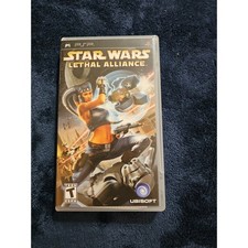 Star Wars Lethal Alliance Sony PSP Ubisoft Action Game CIB Complete Case Manual