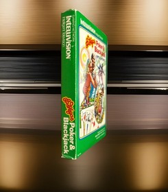 Intellivision Las Vegas Poker Blackjack Tested Working Complete In Box CIB