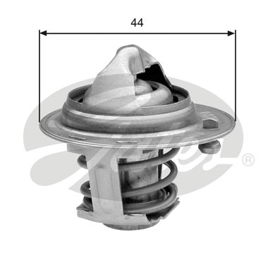 KÜHLFLÜSSIGKEIT KÜHLER THERMOSTAT GATES TH29588G1 P FÜR DAIHATSU HIJET - Bild 2 von 5