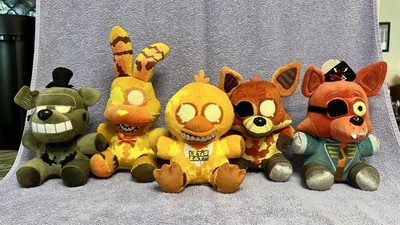 Funko Five Nights At Freddy s Help Wanted Halloween Plush lot of 5 Authentic 