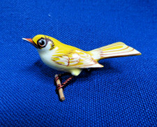 TAKAHASHI ORIGINAL HAND CARVED CANARY 2” BROOCH/LAPEL PIN